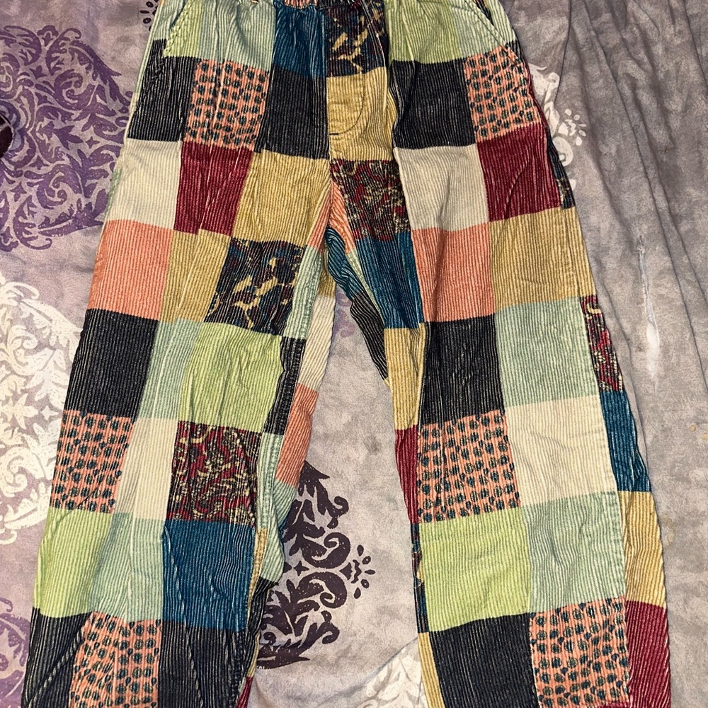 BDG Zaria Patchwork Corduroy Trousers